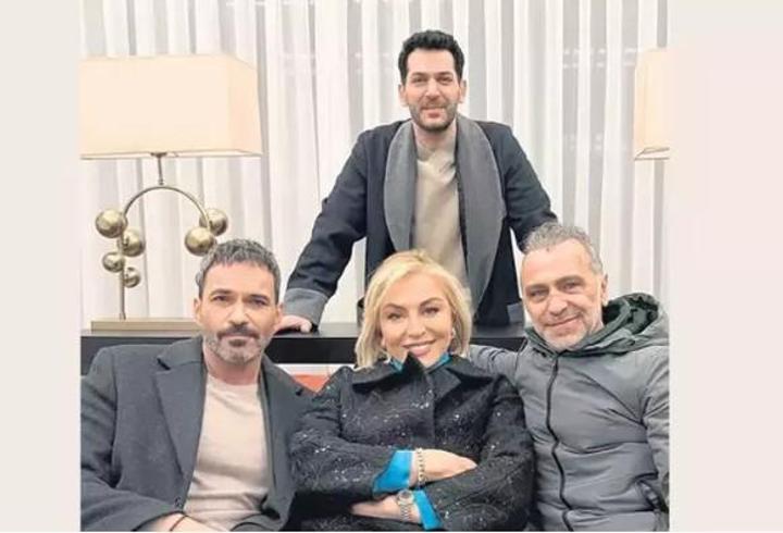 Fırtınalı ailenin huzurlu anı