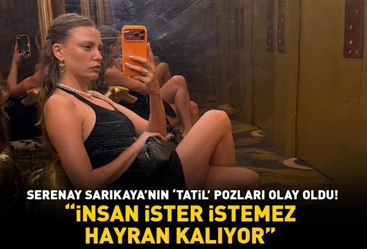 Mert Demir'in güzeller güzeli sevgilisi Serenay Sarıkaya'ya bakın! Beğeni butonu çöktü: 'İnsan ister istemez hayran kalıyor'