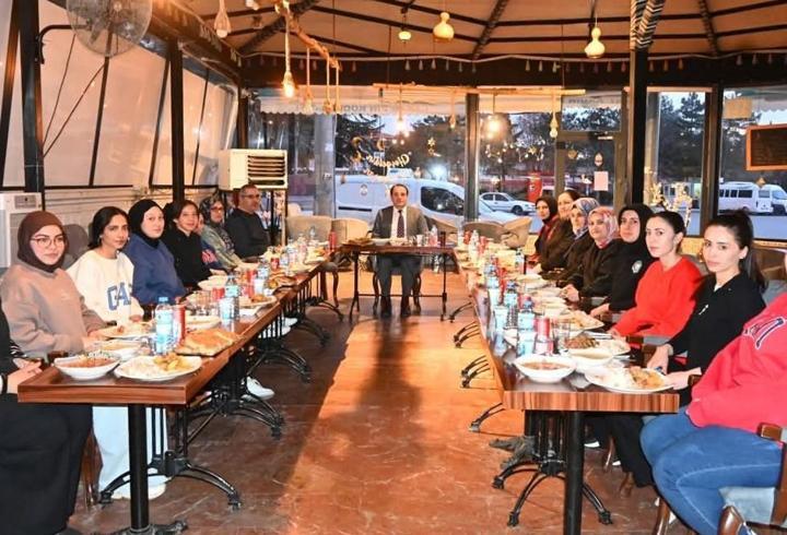 Kaymakam Türker, kadın kooperatifi iftarında