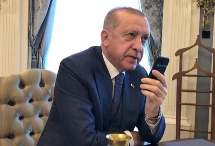 Erdoğan'dan telefon diplomasisi