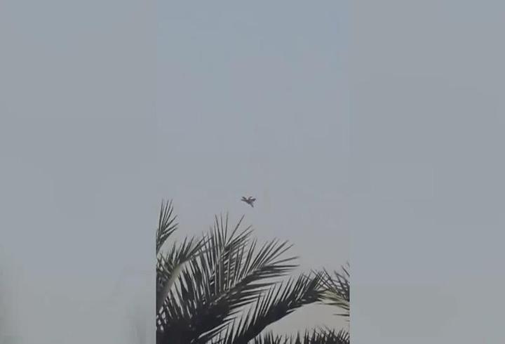 Kuveyt'te ABD F-15'i böyle düştü!
