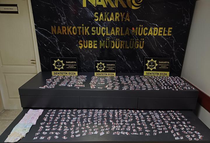 Sakarya'da uyuşturucu operasyonu: 4 tutuklama