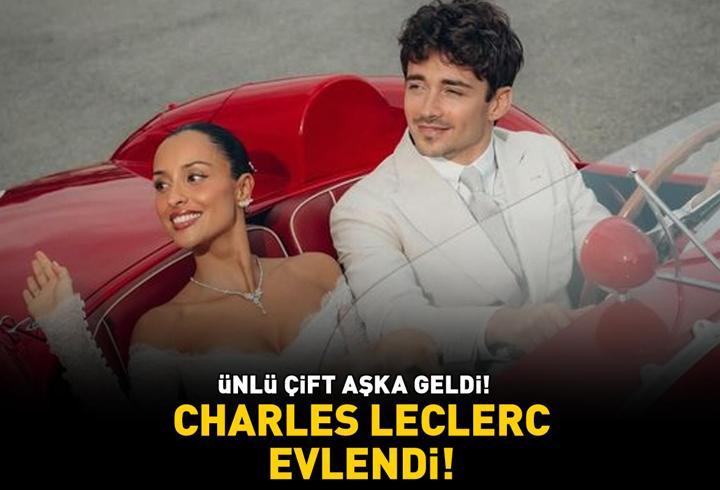 Sosyal medyada aşka geldi! Formula 1 pilotu Charles Leclerc ile Alexandra Saint Mleux evlendi!