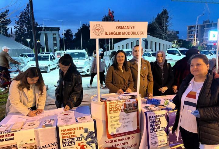 Osmaniye’de 'Ramazanda Sağlık Programı'nda vatandaşlar bilgilendirildi
