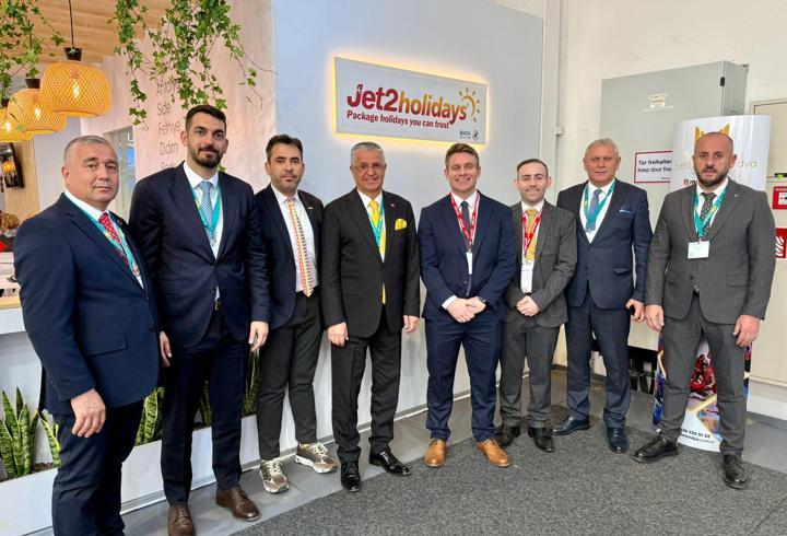 Kemer heyeti ITB Berlin Fuarı'nda