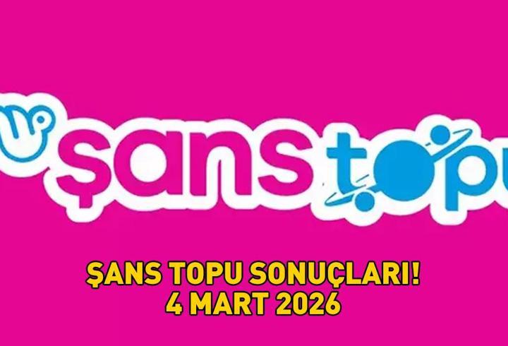 ŞANS TOPU SONUÇLARI 4 MART 2026 | Şans Topu sonuçları açıklandı mı, ne zaman açıklanır? 1,7 milyon TL büyük ikramiye