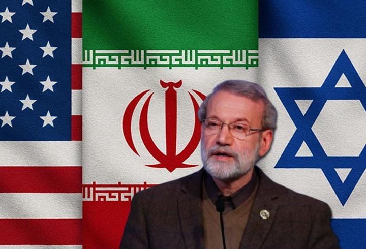 Laricani'den Trump'a: "Sloganı hala ‘önce ABD’ mi yoksa ‘önce İsrail’ mi?"