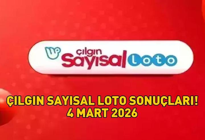 ÇILGIN SAYISAL LOTO SONUÇLARI 4 MART 2026 | Çılgın Sayısal Loto sonuçları açıklandı mı, ne zaman açıklanır? 721,5 milyon TL büyük ikramiye