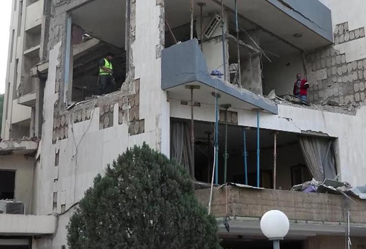 İşte İsrail’in Beyrut’ta vurduğu otel