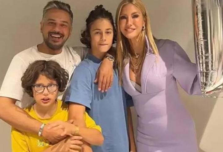 Çağla Şıkel ve Emre Altuğ, Oğulları Uzay’ın 14. Yaş Gününü Kutladı