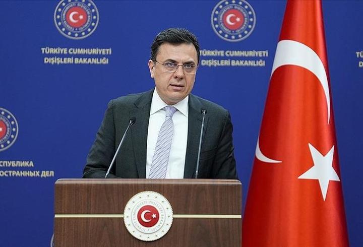 Dışişleri Sözcüsü Keçeli'den Ege Adaları ile ilgili uyarı: Oldubittilere izin vermeyeceğiz