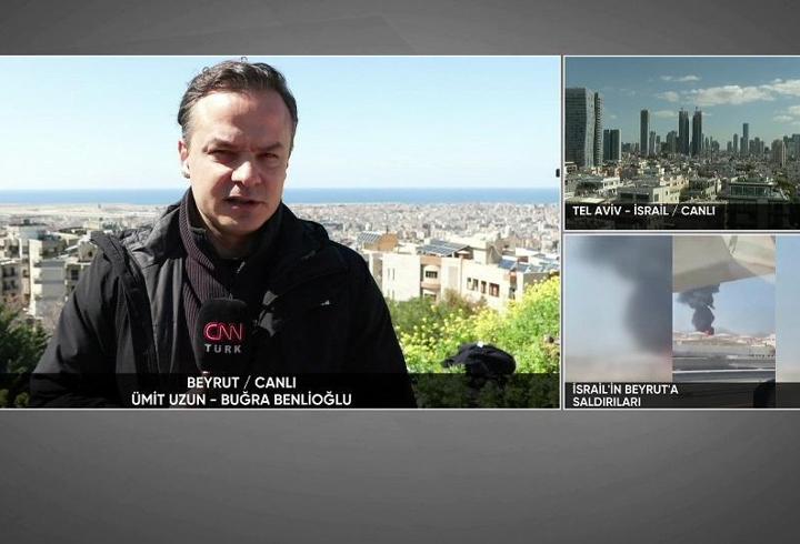 CNN TÜRK GÖRÜNTÜLEDİ: İşte bombalanan Beyrut'un son hali!