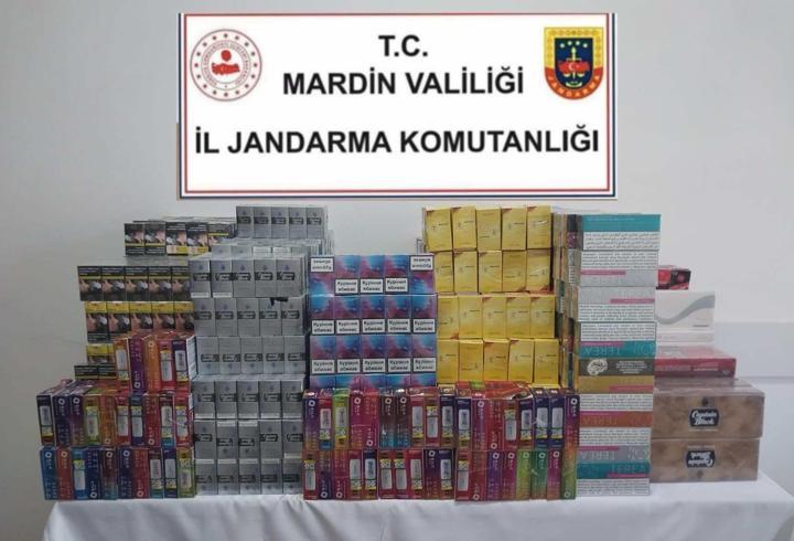Mardin’de kaçak sigara operasyonunda 1 gözaltı