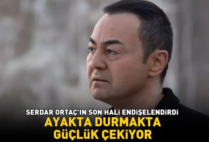Serdar Ortaç'ın son hali hayranlarını endişelendirdi! Ayakta durmakta güçlük çekiyor!