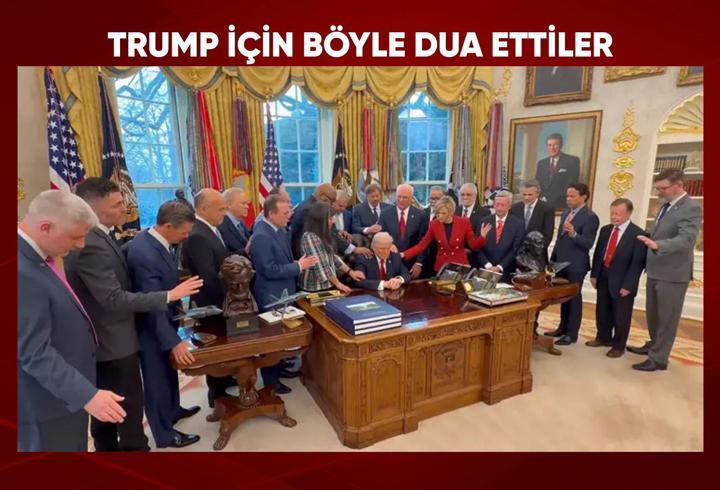 Trump'a dua ettiler!