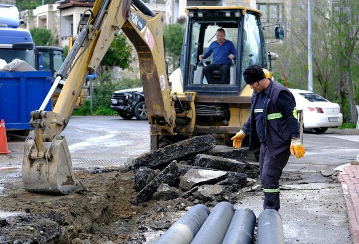 Bodrum'da altyapının ardından üstyapı çalışmalarına hız verildi