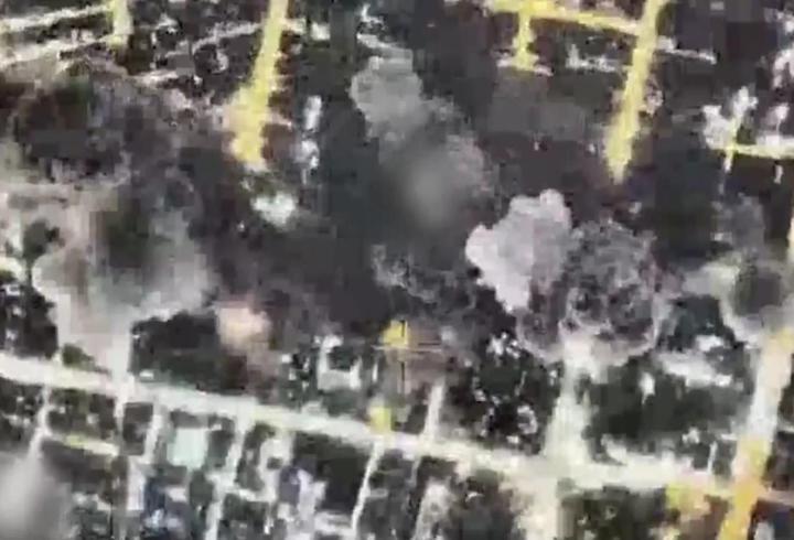 SON DAKİKA... Görüntüler paylaşıldı: Hamaney'in konutu böyle vuruldu