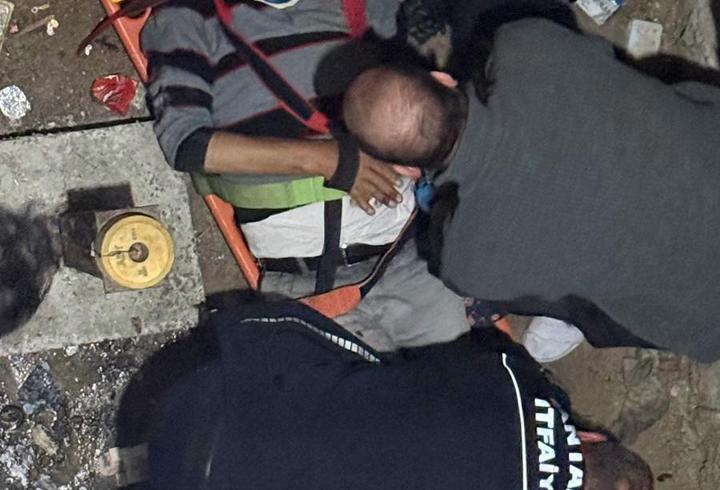 Asansörün kapısını açınca 5 metreden boşluğa düştü