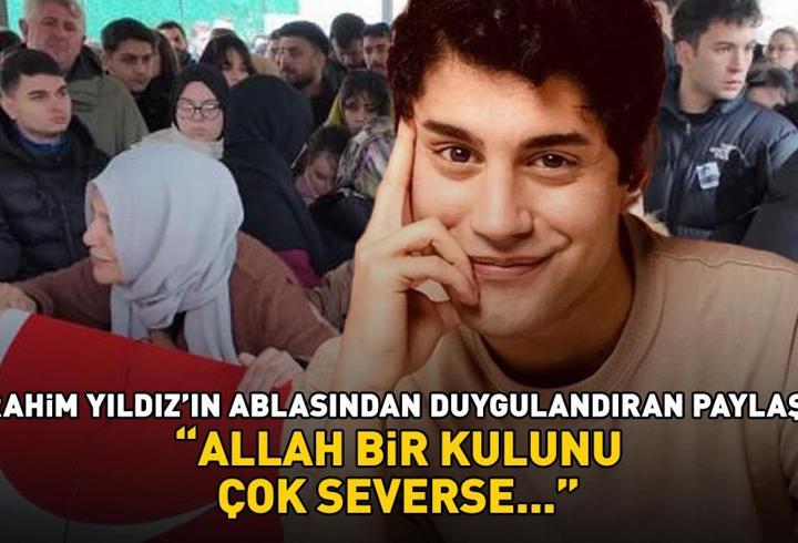 Mezarını paylaştı! İbrahim Yıldız’ın ablasından duygulandıran not: 'Allah bir kulunu çok severse...'