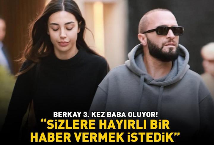 Şarkıcı Berkay 3. kez baba oluyor! 'Sizlere hayırlı bir haber vermek istedik!'