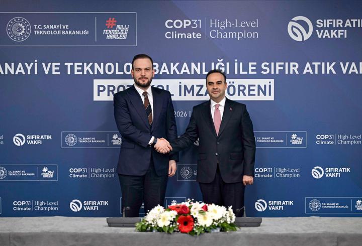 Sanayide yeşil dönüşüm için yeni iş birliği: Bakanlık ile Sıfır Atık Vakfı protokol imzaladı