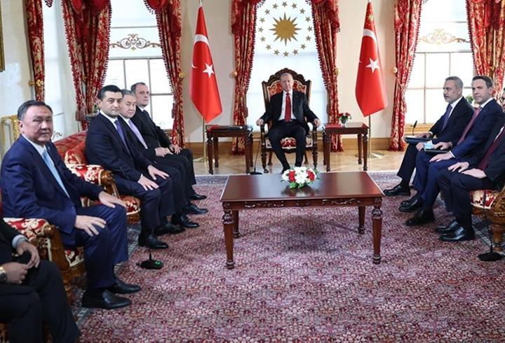 Cumhurbaşkanı Erdoğan, TDT heyetini kabul etti