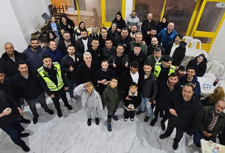 Motorcular iftarda buluştu