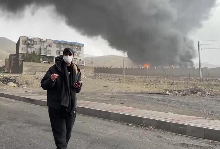 Son dakika... CNN TÜRK İran'da vurulan petrol tesisini görüntüledi