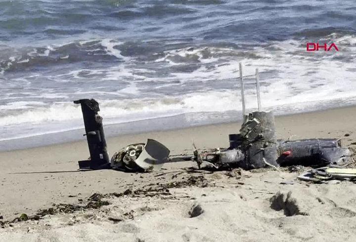 Sakarya’da halk plajında İHA alarmı