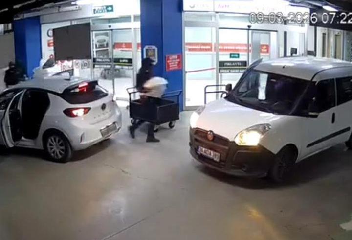 İşte o anlar... 20 milyon liralık soygun!