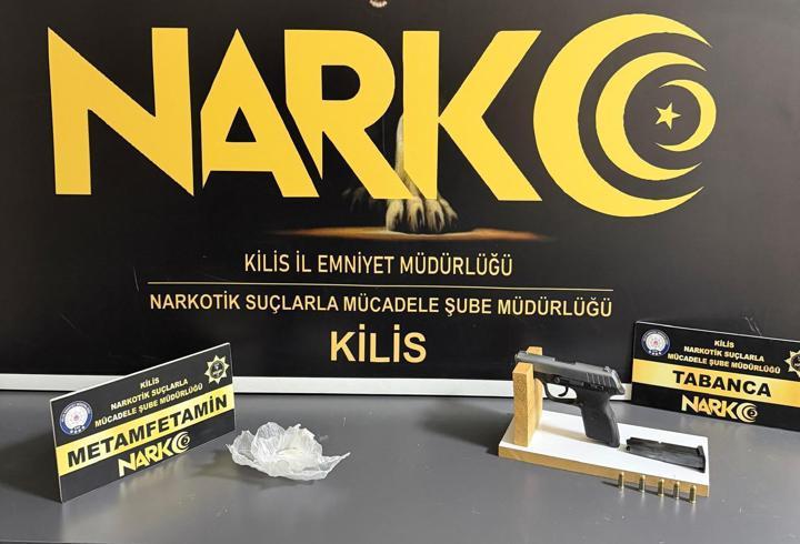 Kilis’te uyuşturucu operasyonuna 3 tutuklama