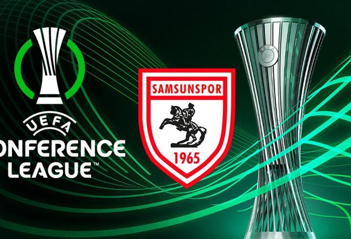 UEFA Konferans Ligi'nde son 16 turu! Samsunspor, Vallecano'yu ağırlayacak...