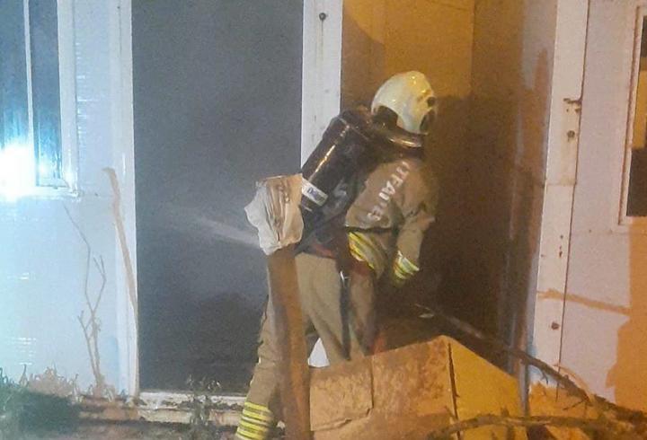 Hatay’da konteyner yangını
