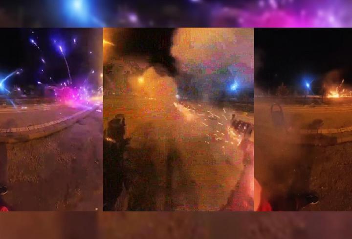 Diyarbakır’da tehlikeli şaka: Havai fişek attı!