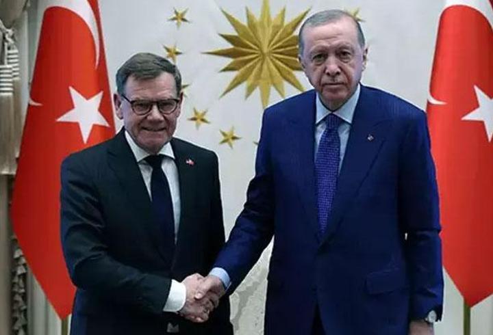 Cumhurbaşkanı Erdoğan, Beştepe Millet Sergi Salonu’nda “BM Genel Sekreteri Antonio Guterres’e Atatürk Uluslararası Barış Ödülü Takdim Töreni”nde konuşuyor. 1
