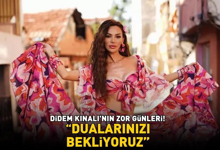 Didem Kınalı, annesinin ağırlaşan sağlık durumuyla sarsıldı: 'Dualarınızı bekliyoruz'