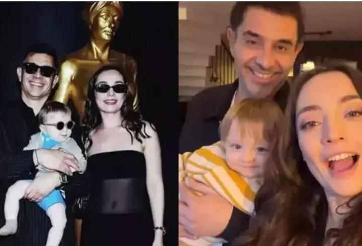 Zeynep Tuğçe Bayat ve Cansel Elçin’den mutluluk dolu aile pozu