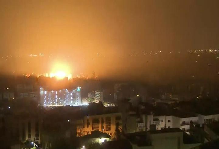 CNN TÜRK GÖRÜNTÜLEDİ: İsrail Beyrut'u böyle bombaladı!