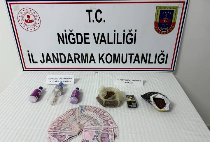 Niğde'de uyuşturucu operasyonu