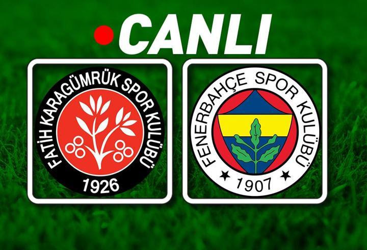 F. Karagümrük - Fenerbahçe | Muhtemel 11'ler...