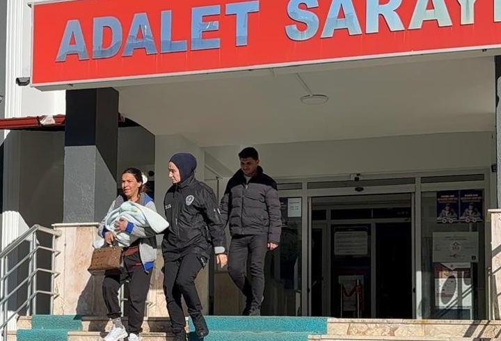 Bebeğinin bezinde uyuşturucu saklayan anne tutuklandı