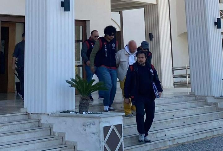 KADES ihbarına gidilen evde, esrar ve silah ele geçirildi