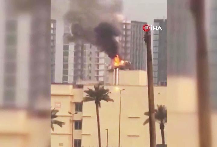 İran, ABD'nin Bağdat Büyükelçiliğini füzeyle vurdu