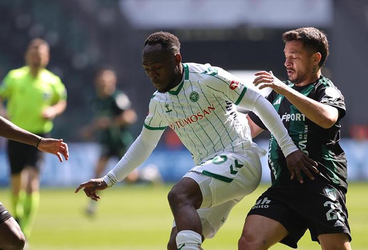 Kocaelispor ile Konyaspor arasında olaylı maç! Konyaspor geri döndü