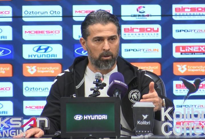 Kocaelispor - TÜMOSAN Konyaspor maçının ardından