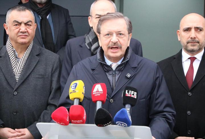 TOBB Başkanı Hisarcıklıoğlu Kayseri’de AR-GE Merkezi'ni ziyaret etti