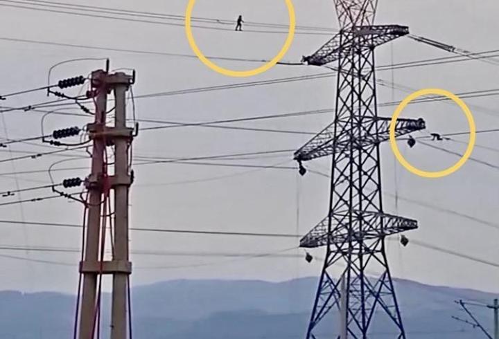 Yüksek gerilim hattında tehlikeli mesai