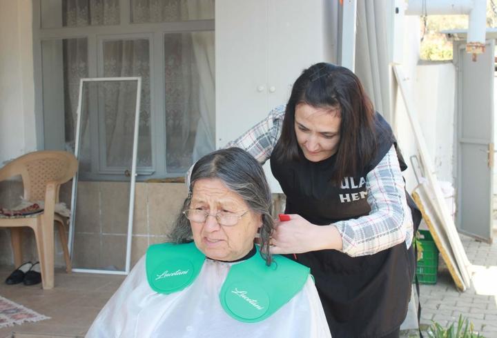 Muğla'da şehit annelerine bakım desteği
