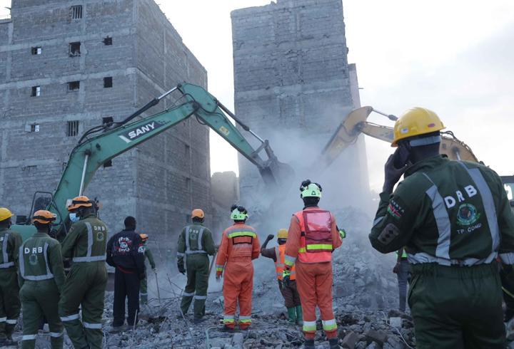 Kenya'da bina çöktü: 4 ölü, 4 yaralı