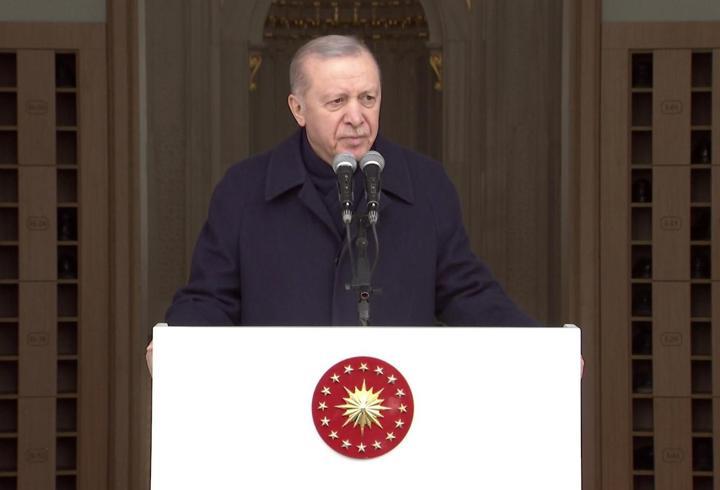 SON DAKİKA | Cumhurbaşkanı Erdoğan: Değerlerimize sahip çıkıyoruz